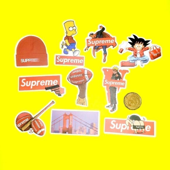3/$20 brand new 10x Supreme waterproof stickers - Picture 1 of 1